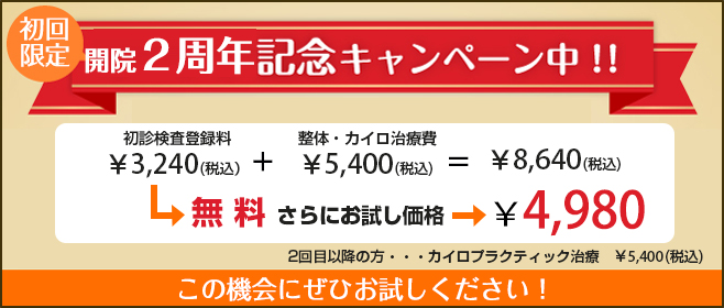 オープンキャンペーン